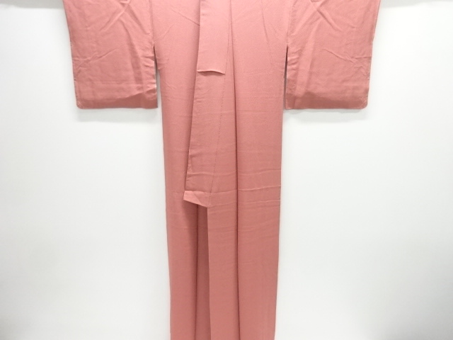  未使用品　一ツ紋色無地着物